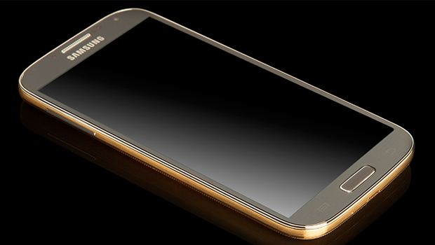 Samsung-Galaxy-S4-GOLD-BLING